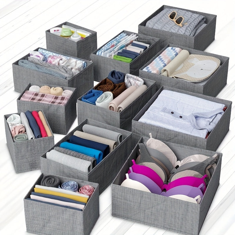 OrganizePro Set di 12 Organizer per Cassetti – Efficiente e Compatto