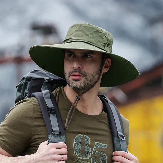 Cappello Estivo da Esterno con Cinturino e Tessuto Idrorepellente – Ranger