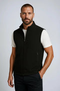Oliver – gilet noir pour homme, style décontracté