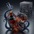 OctoSpirits – 3D Glass Decorative Bottle Shaped Like an Octopus