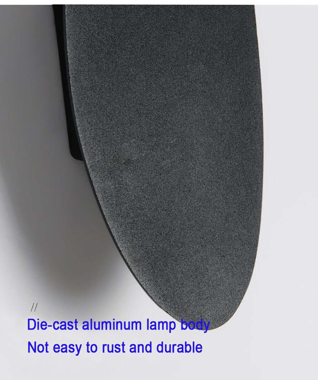 Lampada da Parete Moderna per Esterni - Design Ovale e Rettangolare