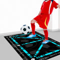 Soccer training mat for all skill levels