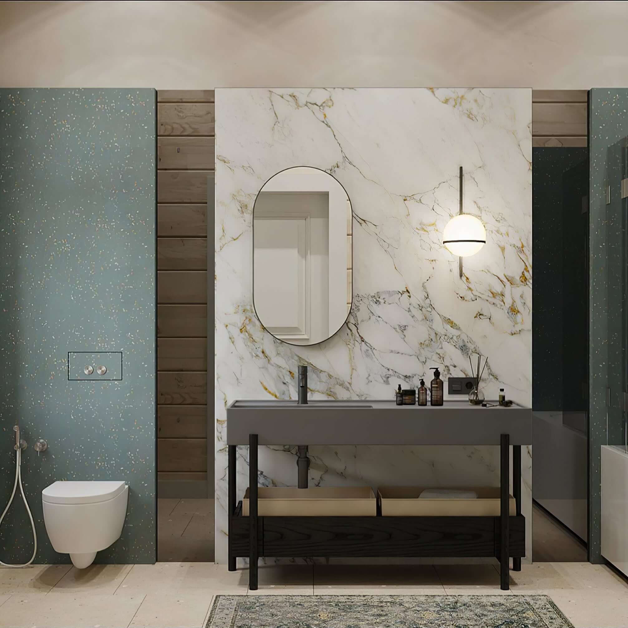 Lampada da Parete Moderna per Esterni - Impermeabile