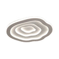 Ripple Acrylic Simplicity Ceiling Lamp 16"/19.5"/23.5" Width LED White Flushmount in Warm/White Light