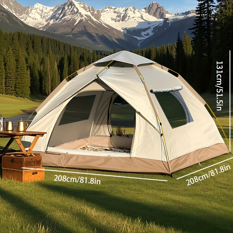 Tenda Pieghevole QuickCamp – Comfort e Protezione per Ogni Viaggio all'Aperto