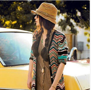 Cappello Estivo Elegante da Donna Realizzato in Erba di Pepe Leggera – Maddy