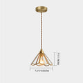 Suspension Eisklarer abat-jour en verre 1 lumière style Tiffany pour chambre à coucher