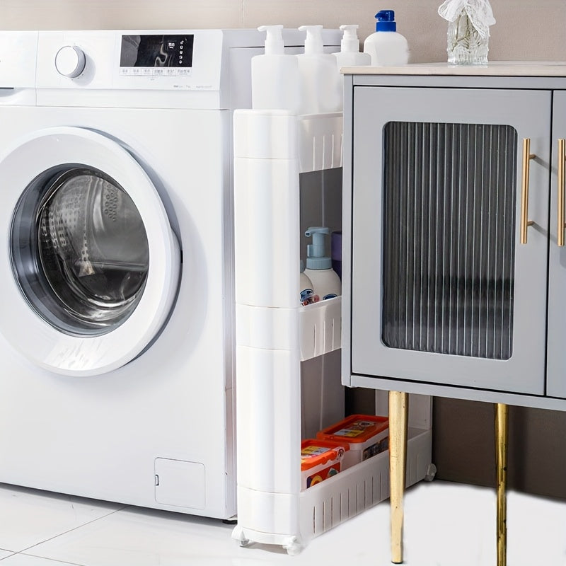 Carrello di Stoccaggio Piccolo – Pratico e Mobile per Cucina e Bagno