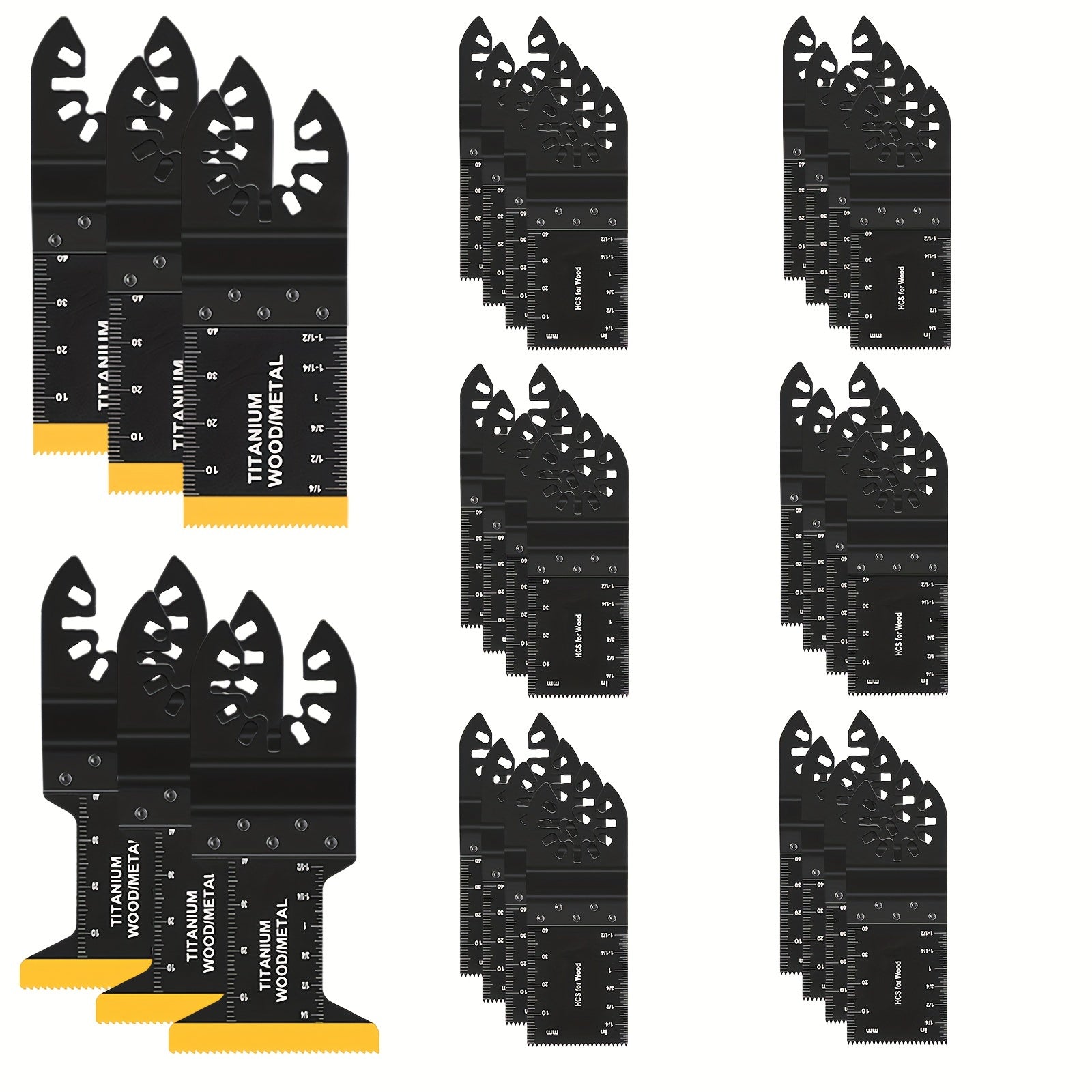 Lame per seghetto multitool in titanio – Forti e precise per ogni compito