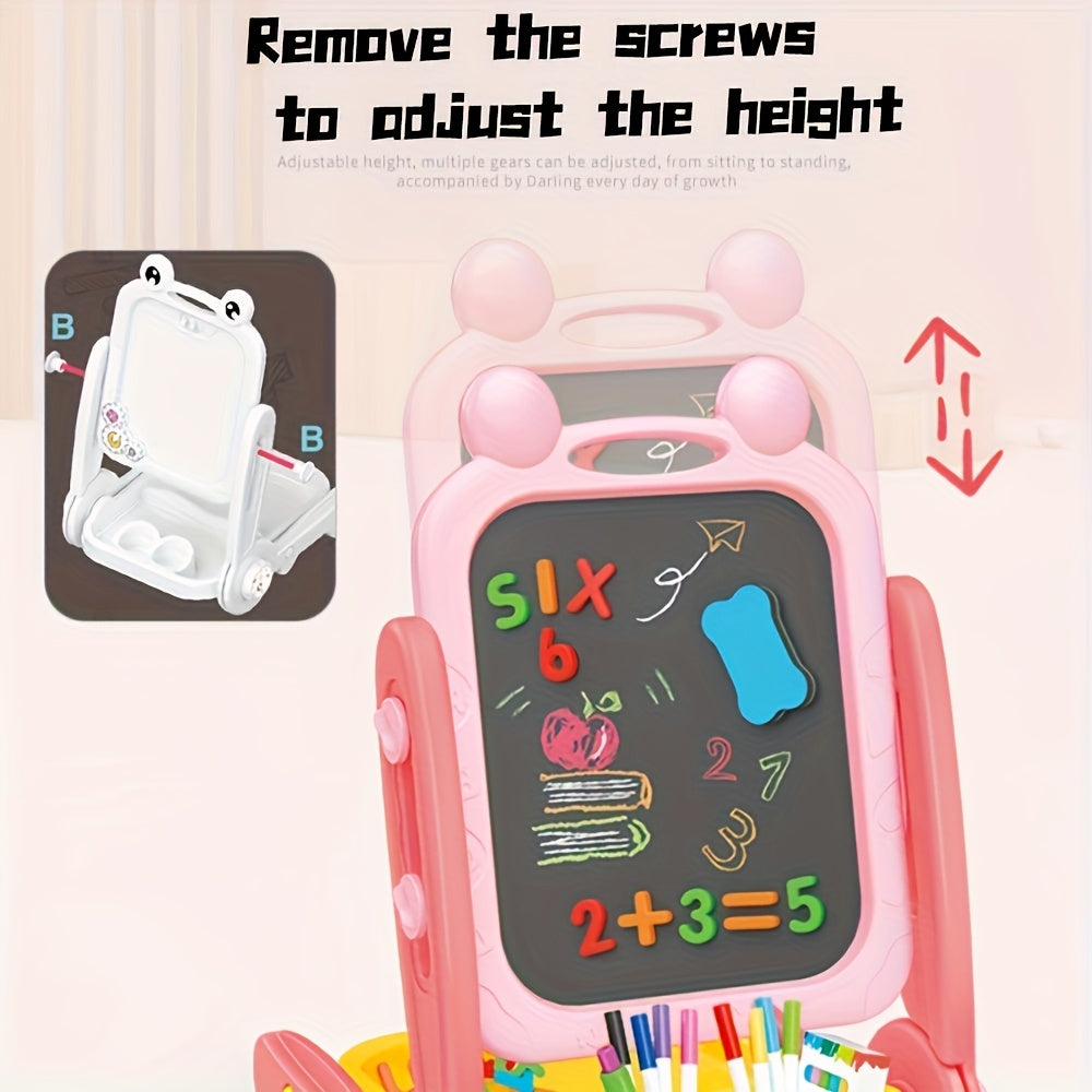 Lavagna per Bambini Doppia Faccia – Magnetica con Caratteristiche Educative per Imparare e Giocare