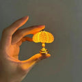 Lámpara de noche DIY con forma de erizo de mar