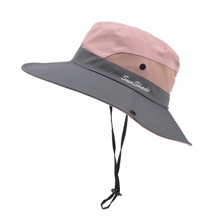 Cappello da sole elegante da donna con protezione UV e ampia visiera – Livia