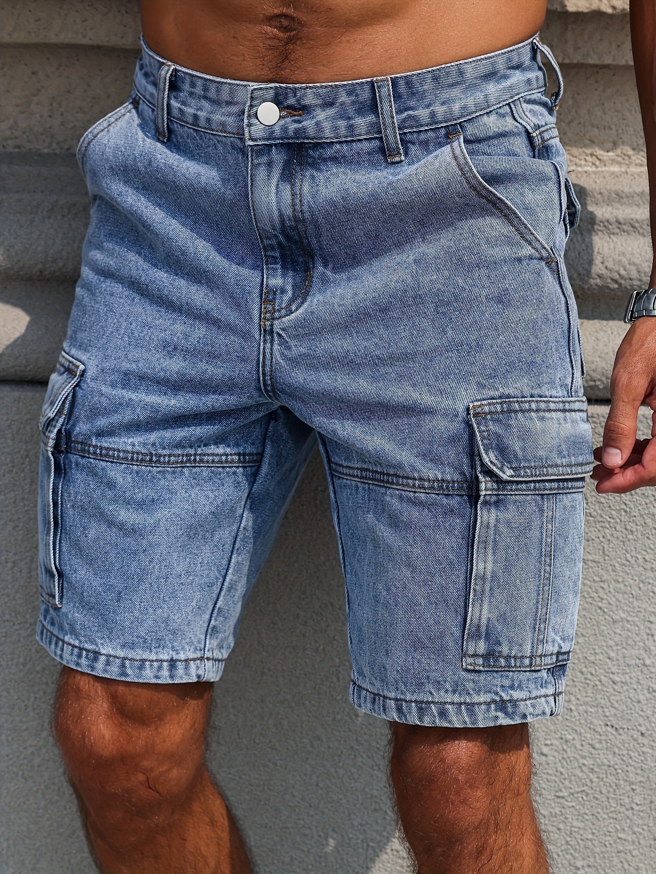 Shorts da Uomo in Denim Urbano – Comodi e Pratici