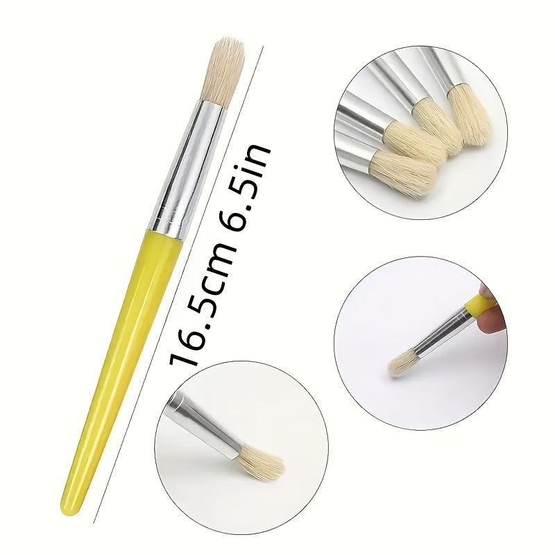 Set di Pennelli per Artisti – Adatto a Diverse Tecniche di Pittura