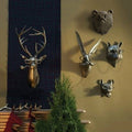 Décoration murale avec tête d'animal unique pour la maison