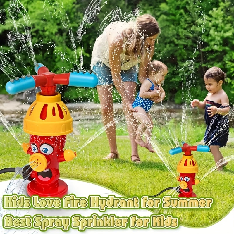 Sprinkler d'acqua a forma di Idrante – Divertimento e Rinfresco per Bambini