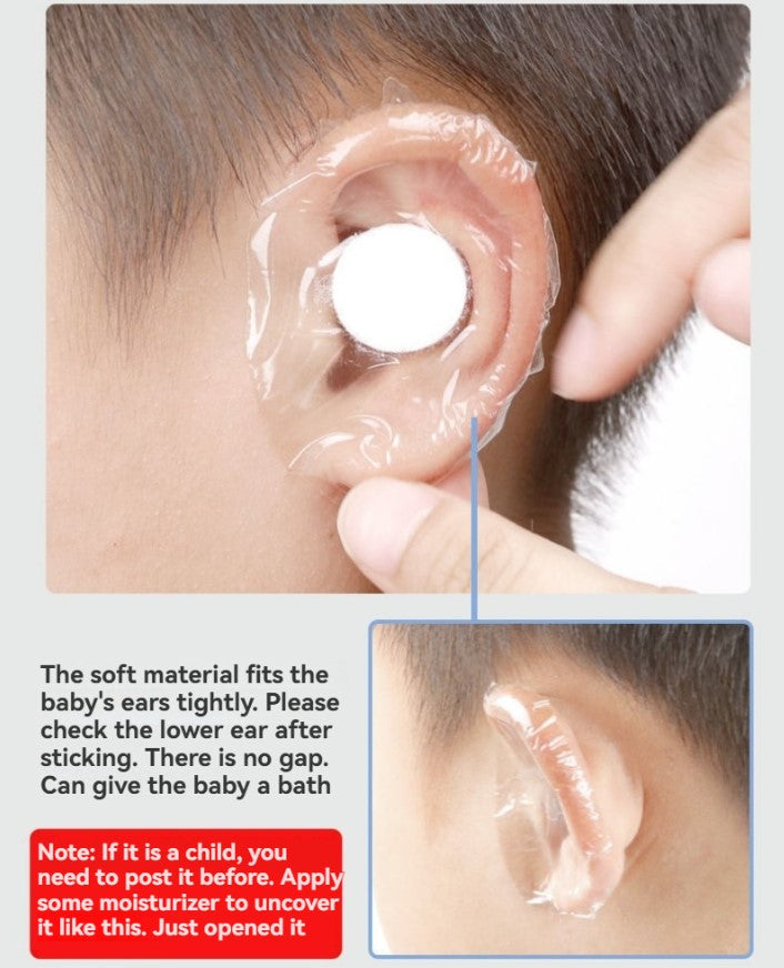 Cuscinetti di Protezione Auricolare Impermeabili per Bambini Durante il Bagno, la Doccia e il Nuoto