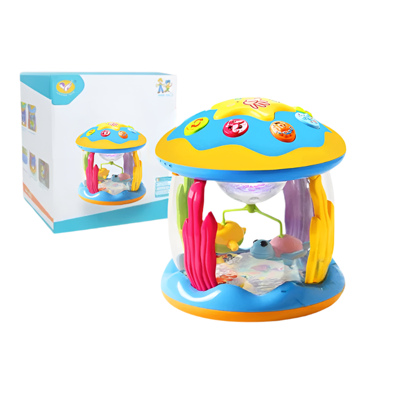 Lightplay Drum for Babies – Musica e Proiezione per l'Apprendimento Sensoriale