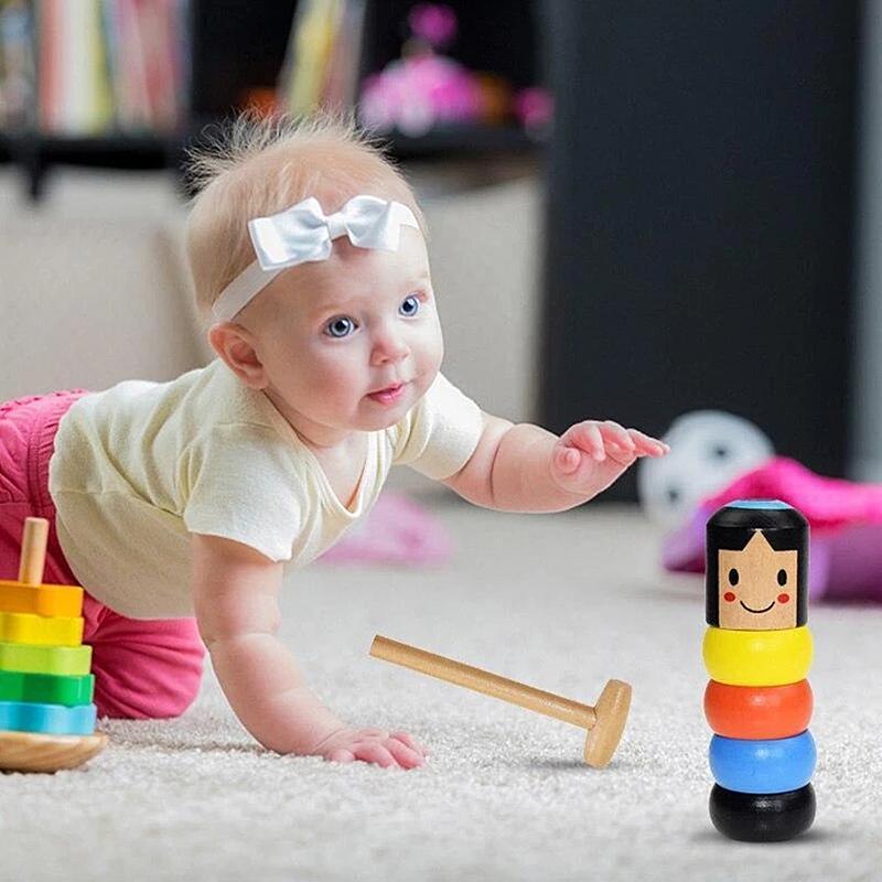 Acrobata di Legno Flessibile – Promuove la Destrezza e il Pensiero Creativo (Compra 1 e Prendi 1 Gratis)