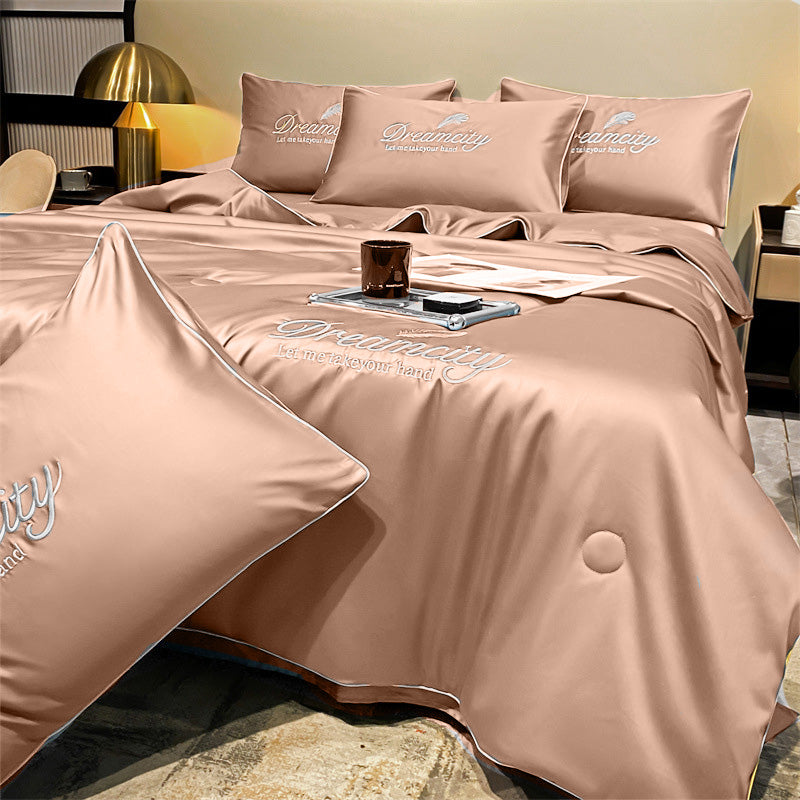 FrostEase Premium Cooling Bedding | Soluzione per il sonno leggera, traspirante e lavabile in lavatrice