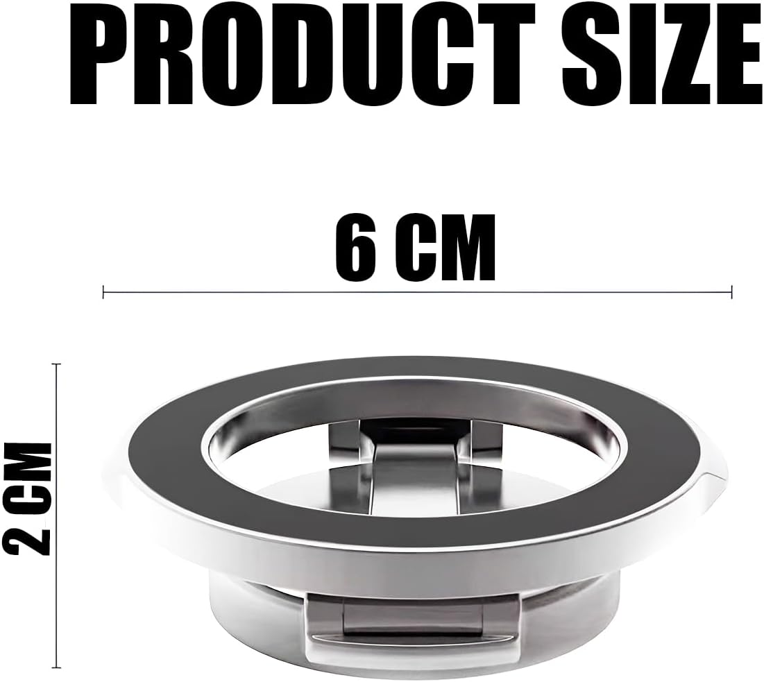 Supporto Magnetico Pieghevole a 360° per Auto - Robusto e Regolabile