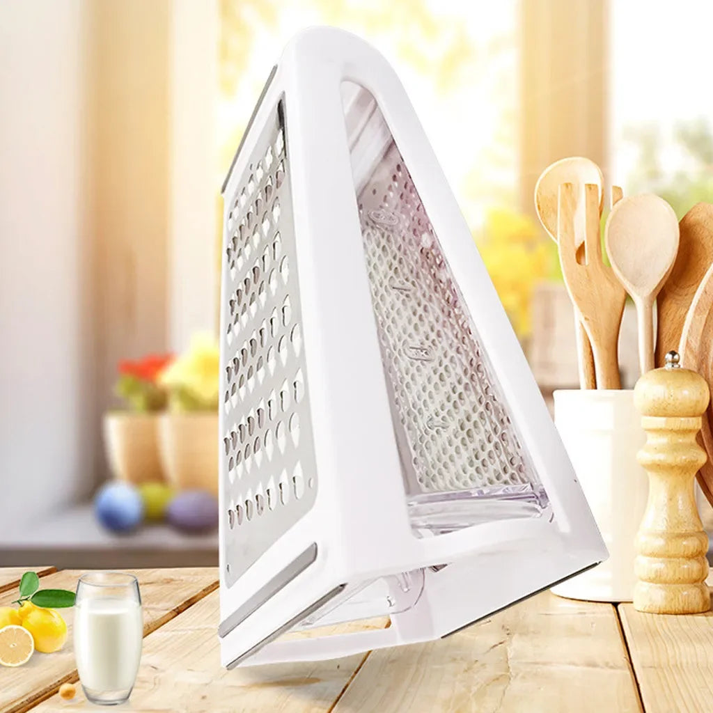 Grattugia da Cucina Doppia Faccia con Contenitore di Raccolta - GratoRasp