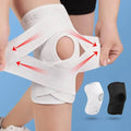 FlexGuard Genouillères | avec Ressorts de Compression de Soutien et Sangle de Tension - pour Stabilité - Soulagement de la Douleur et Protection Bowlift
