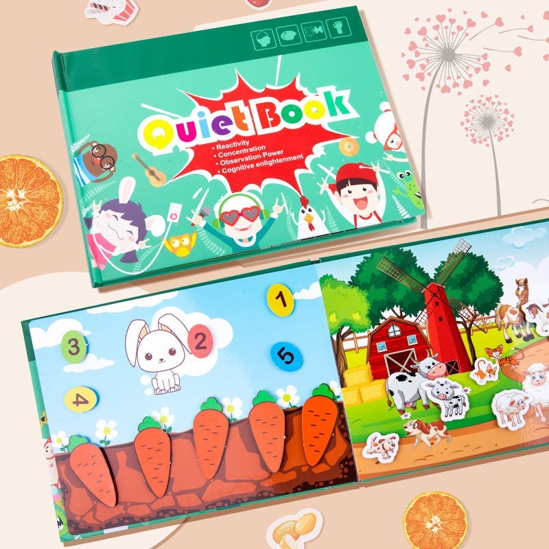 Libro Attivo Educativo per Bambini – LearnJoy