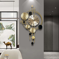 Large Vornix metal wall clock