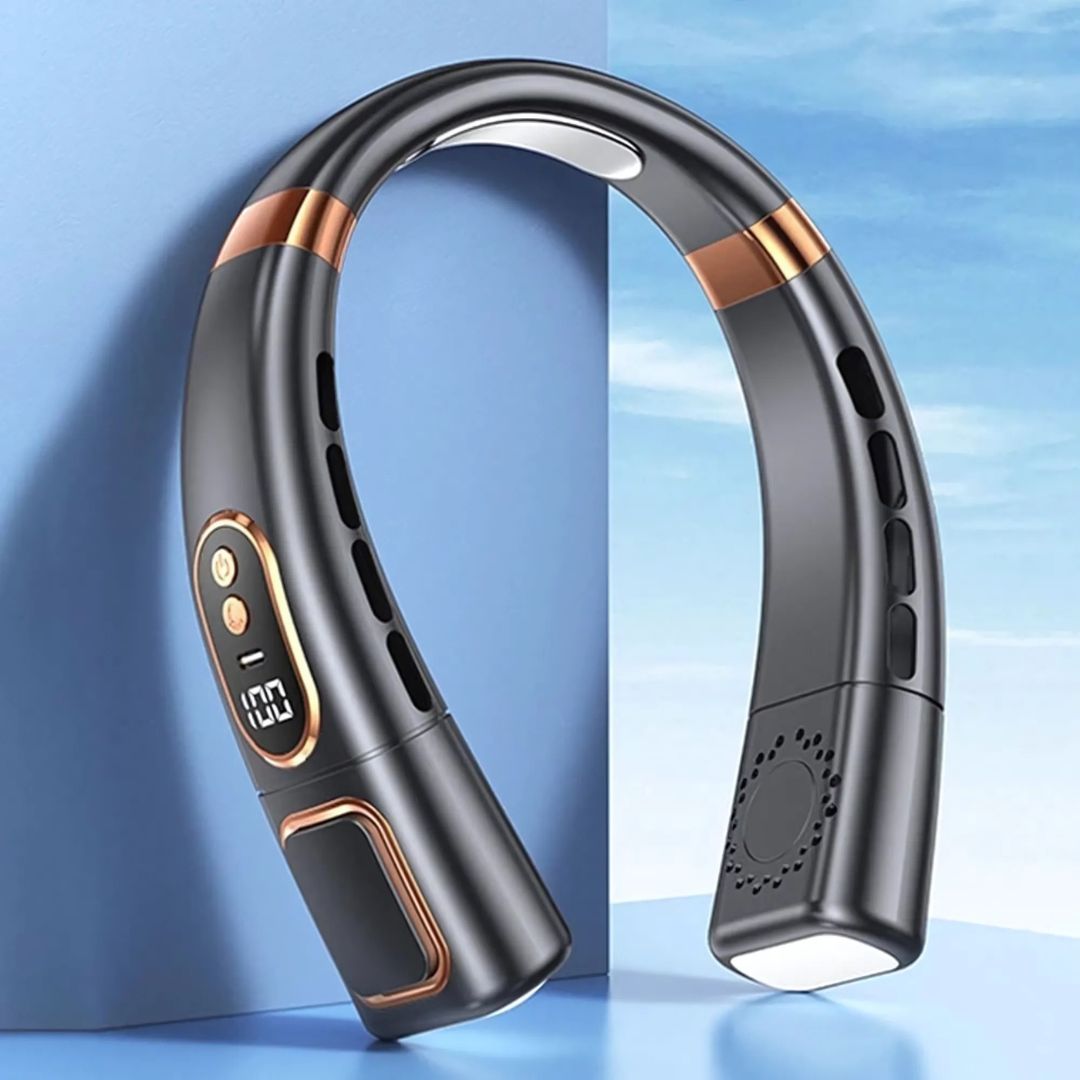 Froza – Ventilatore Digitale per Collo a 360°