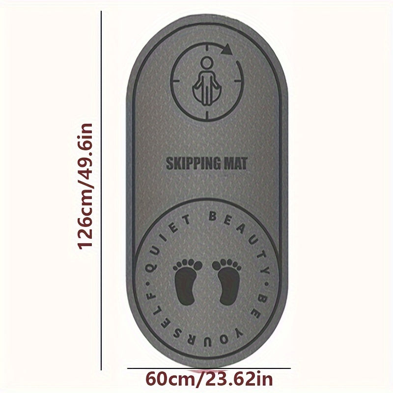 Tappetino per Corda da Salto in TPE – Assorbente e Antiscivolo