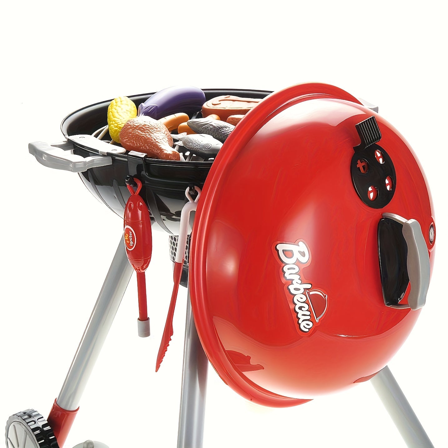 Set da Gioco BBQ per Bambini – Ruote Rotanti e Set Completo di Accessori