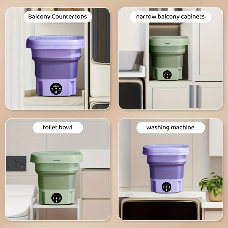 FlexiWash Lavatrice Pieghevole – Pratica e Salvaspazio