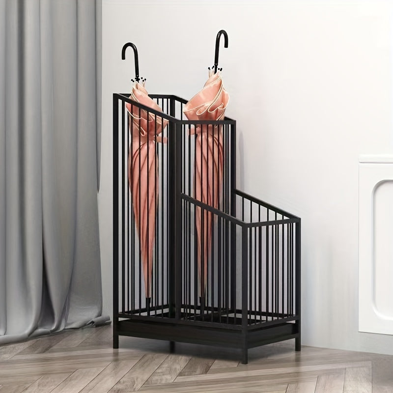 Stand per Ombrelli Elegante in Ferro – Durevole e Pratico per Uso Domestico e Commerciale