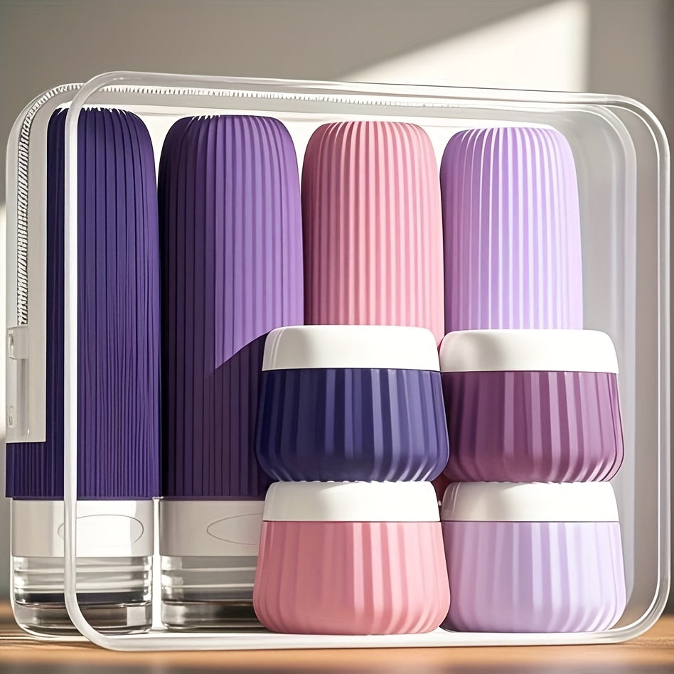 Set di Bottiglie da Viaggio Pratiche – Sicure e Comode per Viaggiare