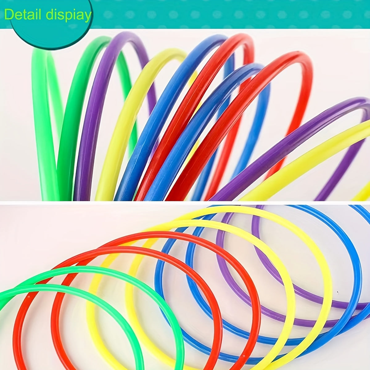 Set di Anelli Colorati – Coni, Anelli e Sacchetti di Fagioli per Divertimento in Famiglia