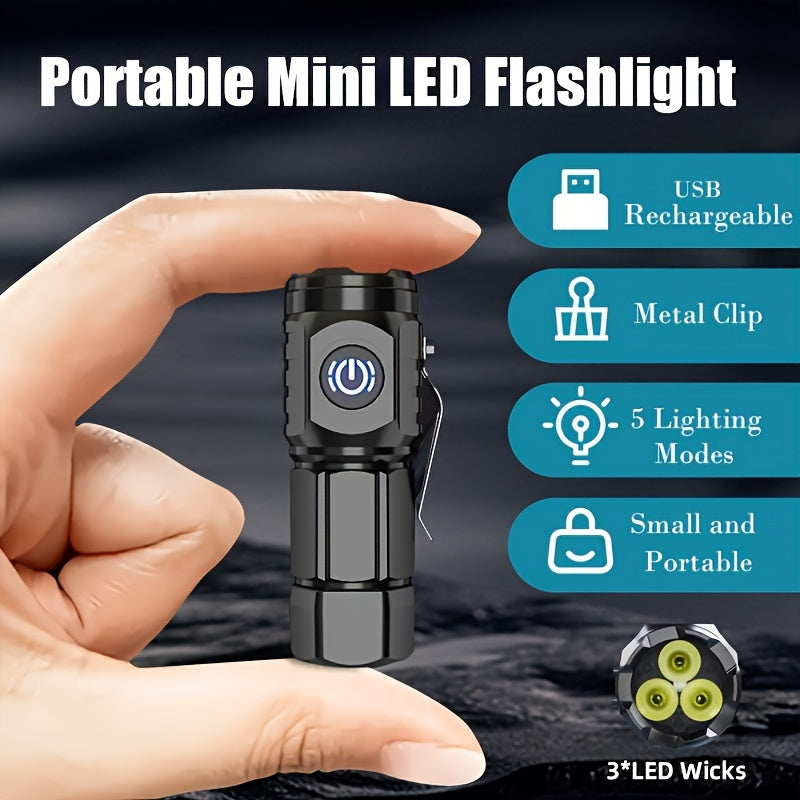 LumoBeam Mini Torcia – Luce Forte in Dimensioni Compatte