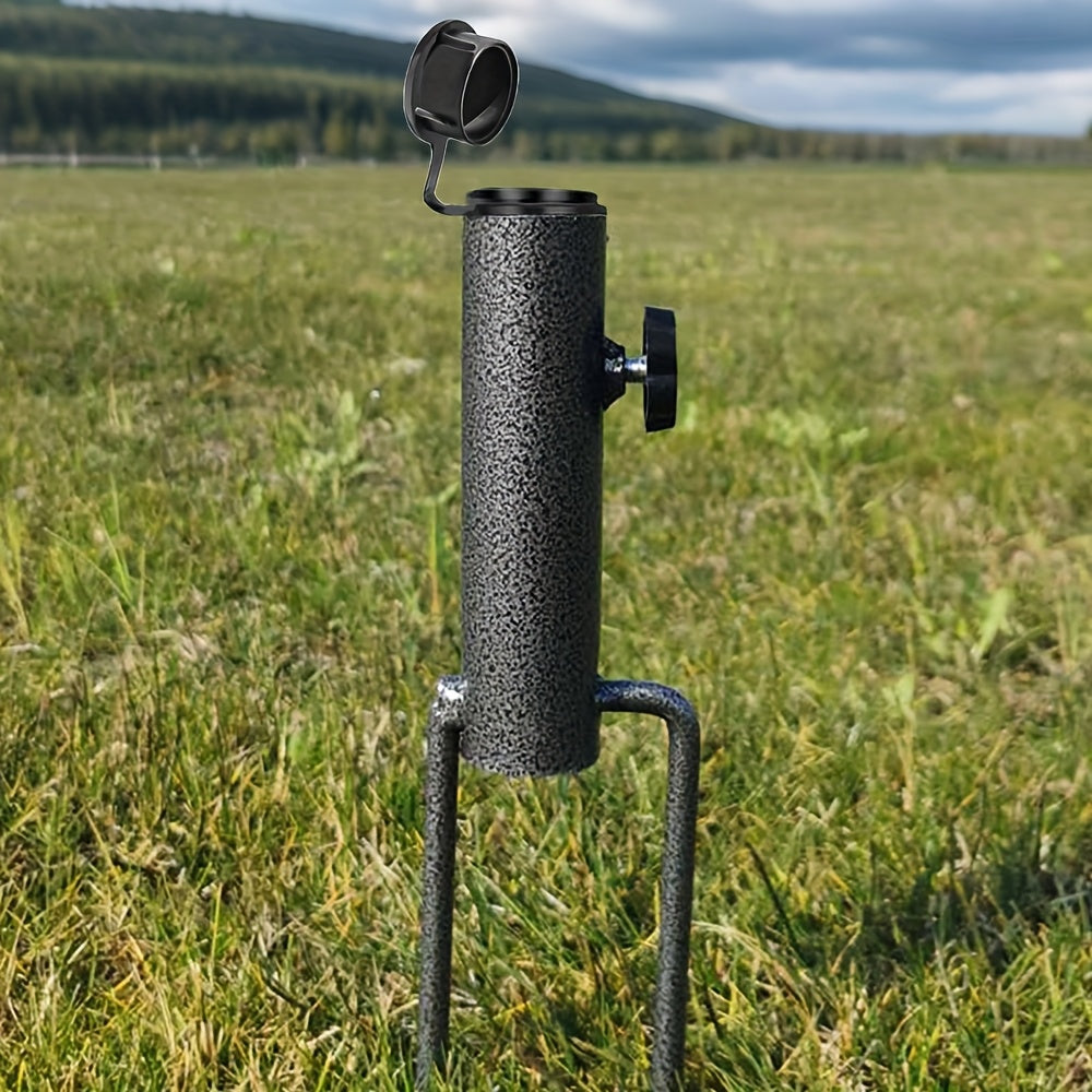 Base per Ombrellone Portatile Regolabile – Stabilità in Acciaio Robusto