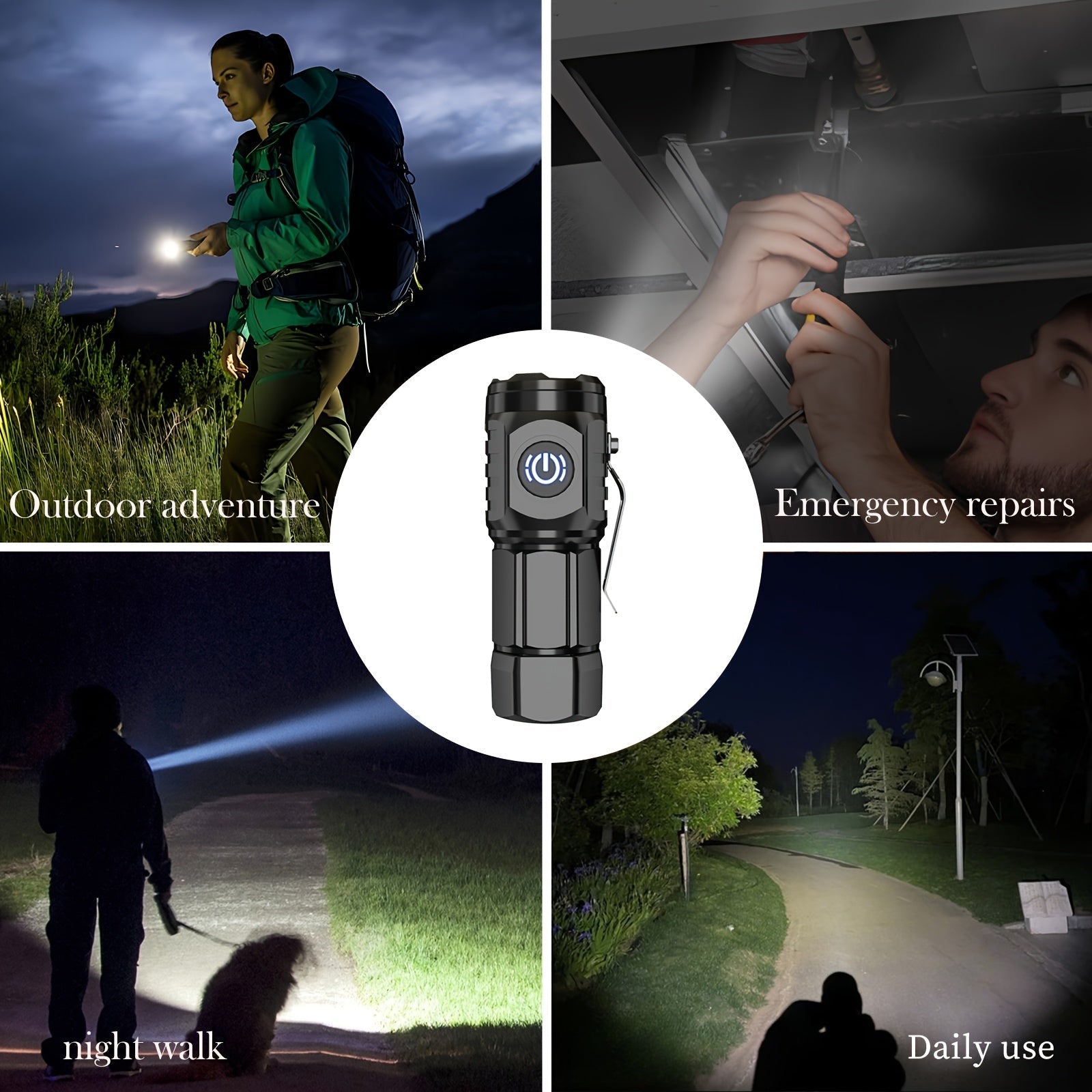 LumoBeam Mini Torcia – Luce Forte in Dimensioni Compatte