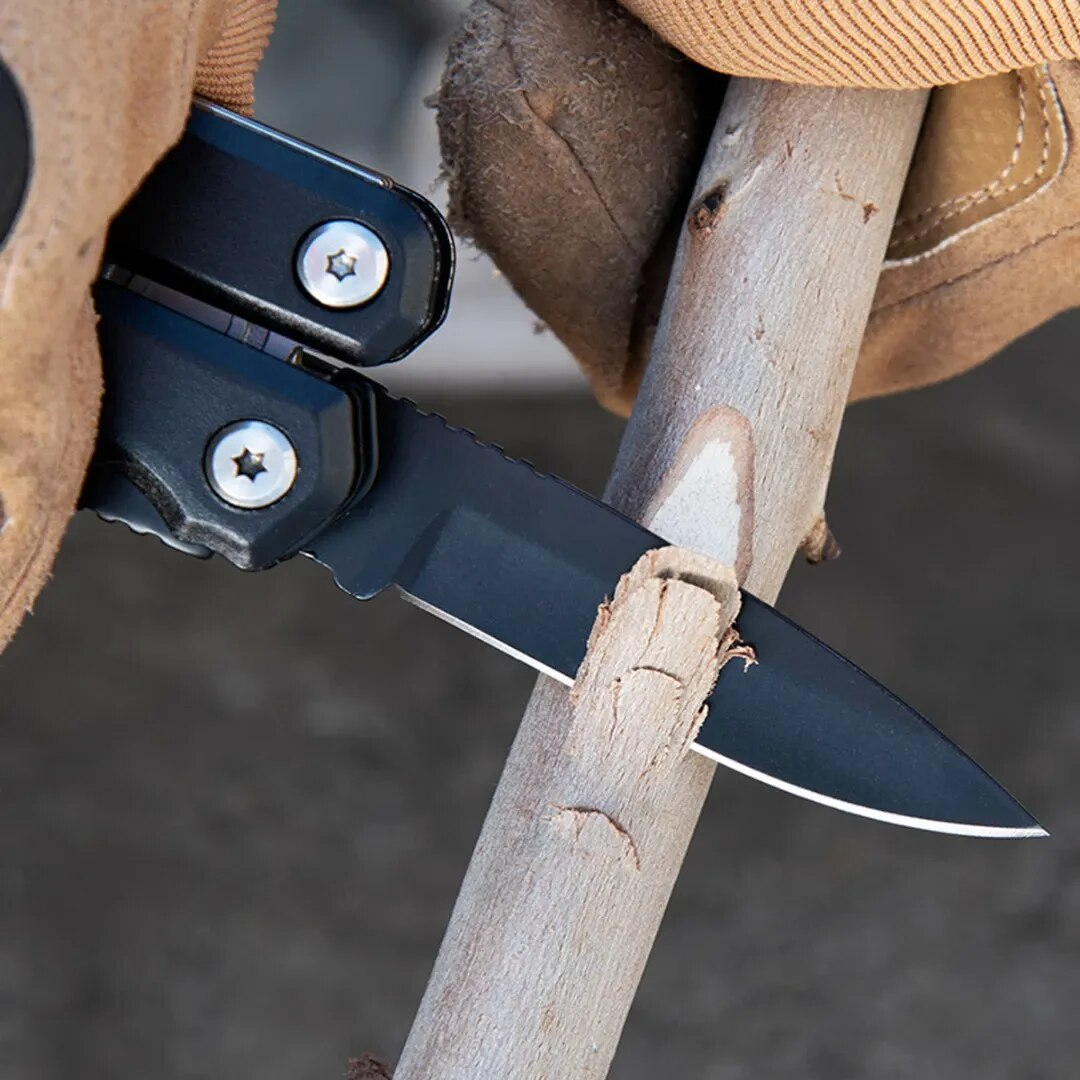 Set di Strumenti Multi-Funzionali TitanCraft | Strumento di Sopravvivenza in Acciaio Inossidabile Premium