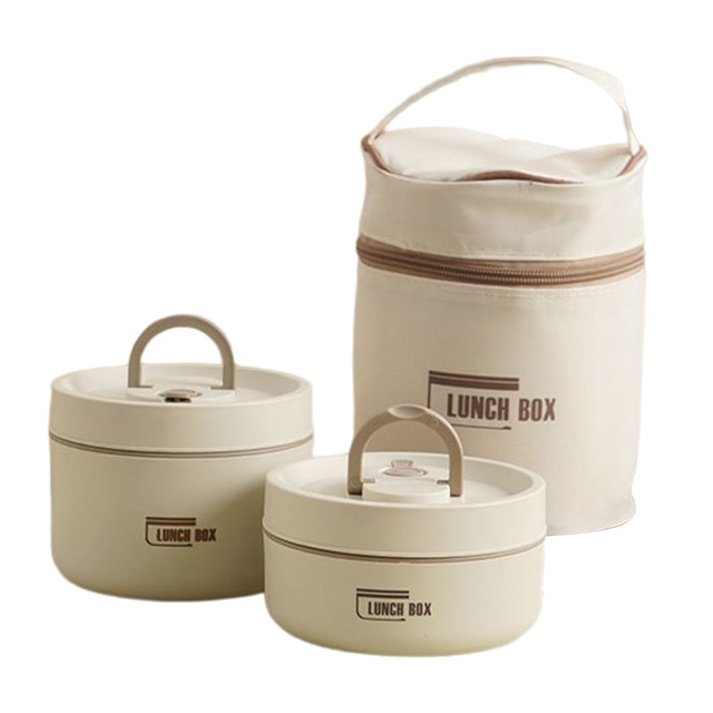 Lunchbox Isolato a Più Strati con Borsa da Trasporto GRATUITA - ThermoBox