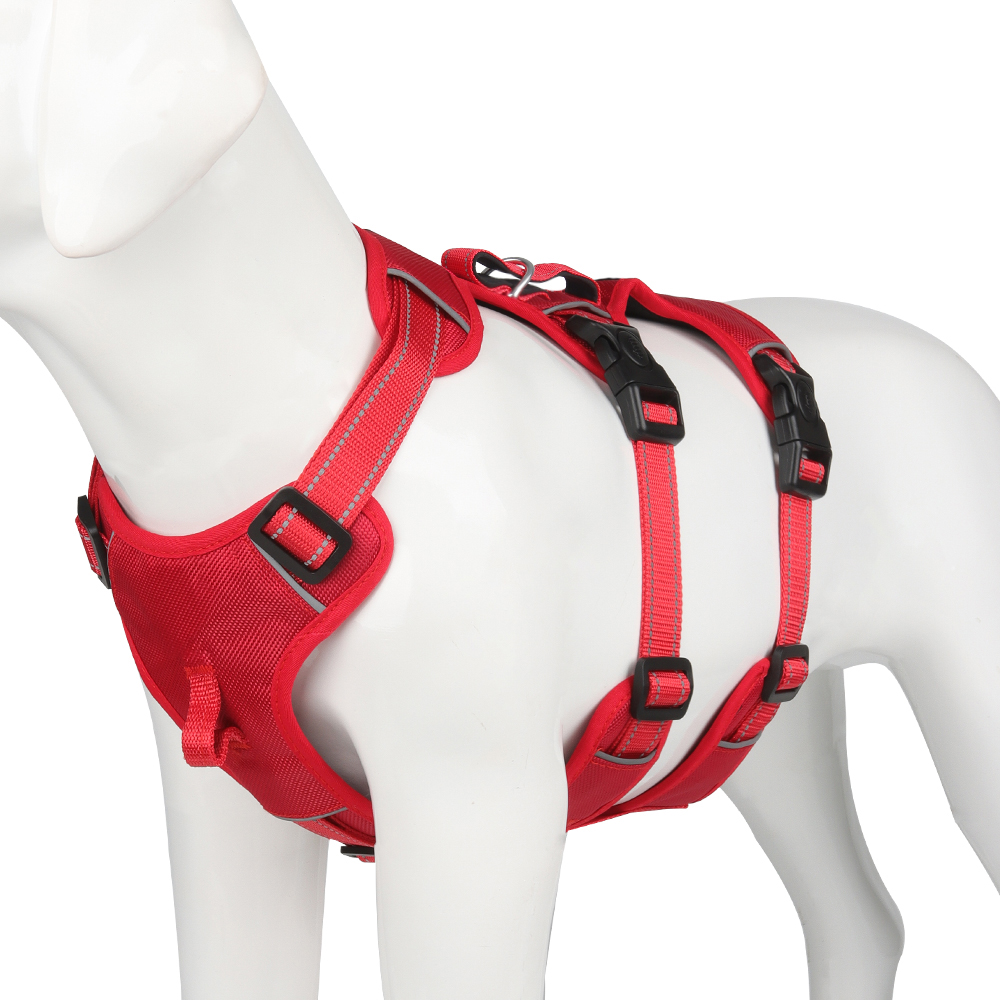 Imbracatura Riflettente Antipull per Cani - GripGuard