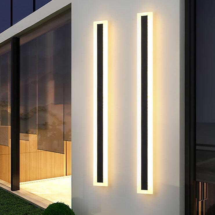 Lampada da Parete Esterna a LED - Design Snello e Stile