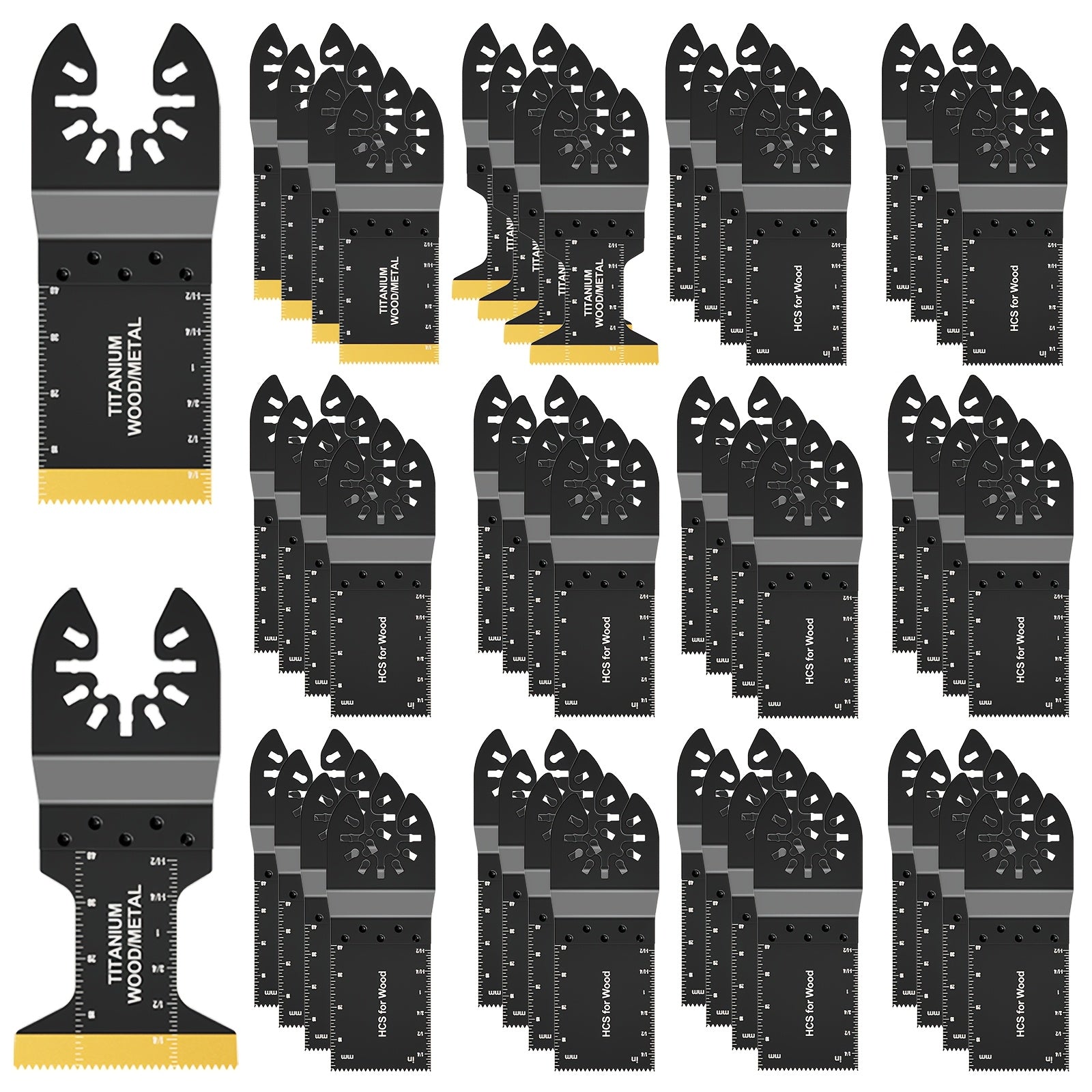 Lame per seghetto multitool in titanio – Forti e precise per ogni compito