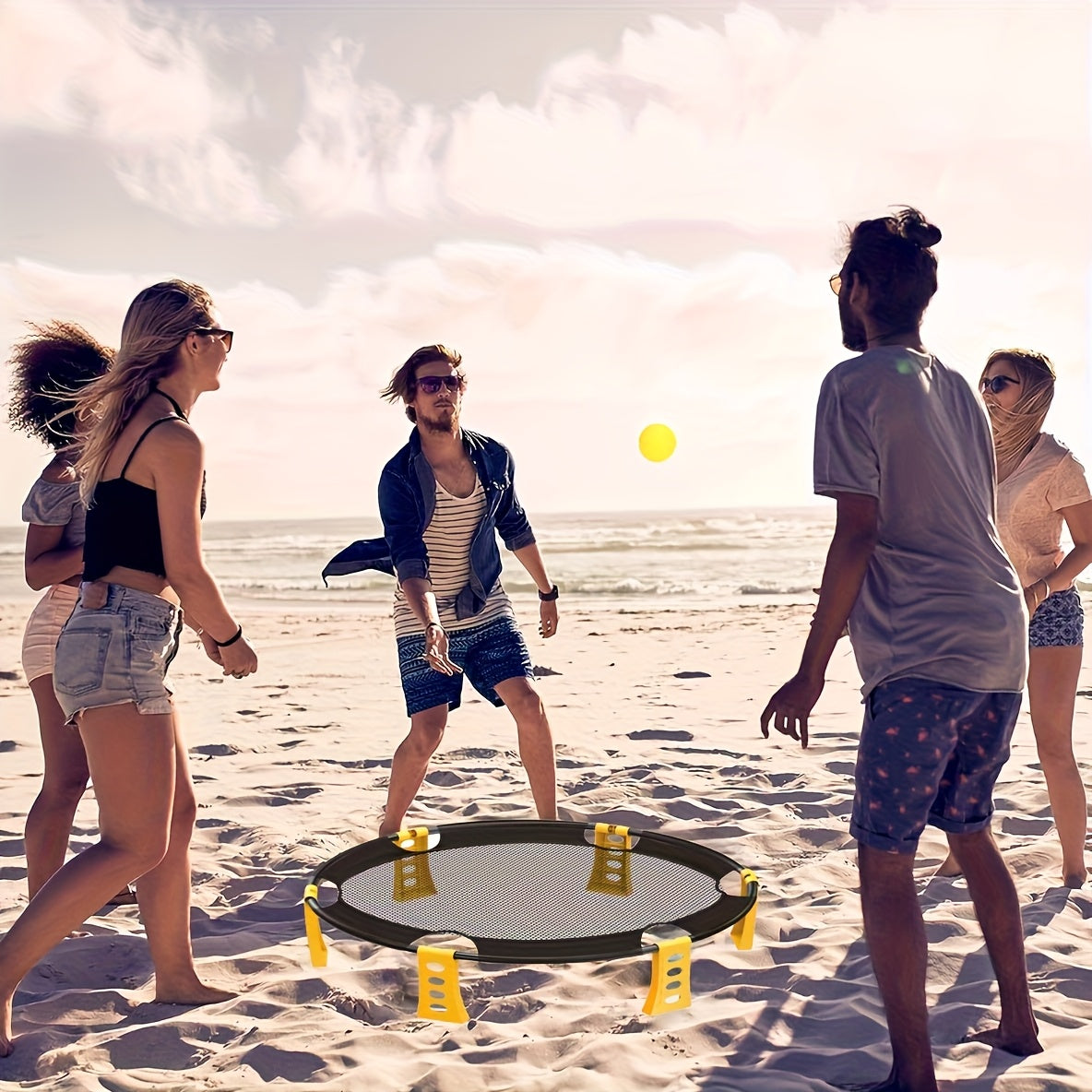 Rete Mini Volley Dinamica – Compatta e Adatta a Qualsiasi Luogo di Gioco