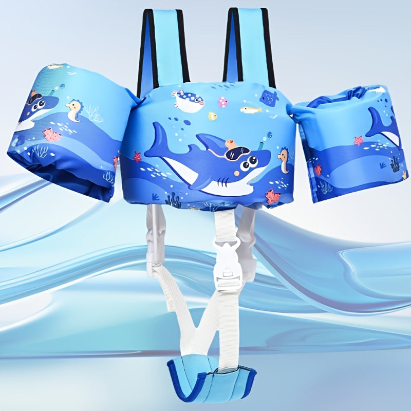 Giubbotto Salvagente per Bambini DinoGuard – Ali Rimovibili e Vestibilità Sicura