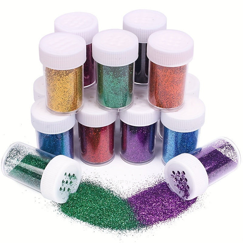 Set di Glitter per Crafting – Perfetto per Decorazioni di Feste e Progetti Creativi