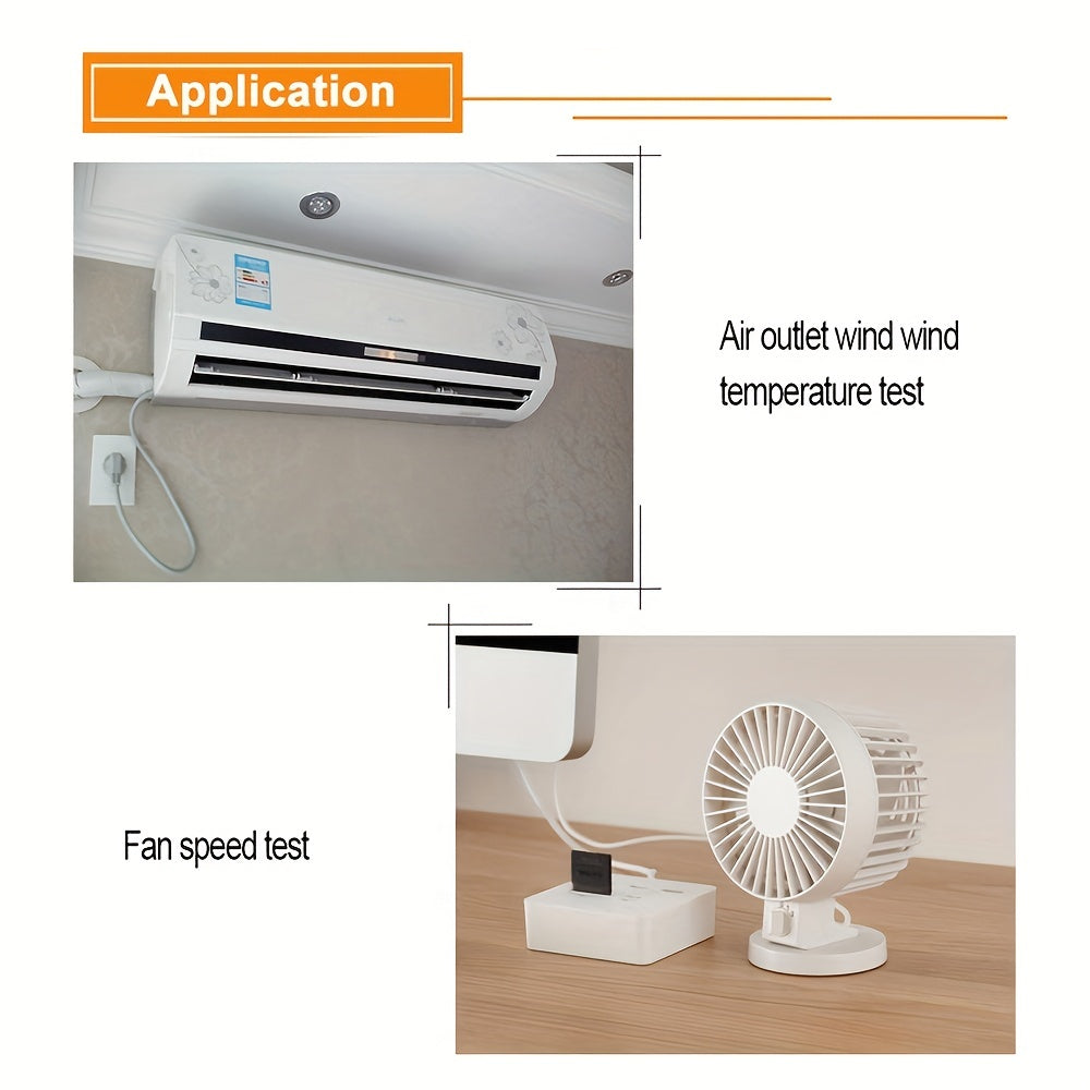 Anemometro Digitale Compatto – Portatile e Preciso per Misurazioni Esterne