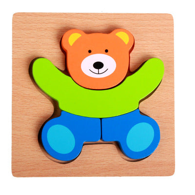 Puzzle Didattico in Legno per Bambini – Set Montessori Explorer (Acquista 1 e Ricevi 1 GRATIS)