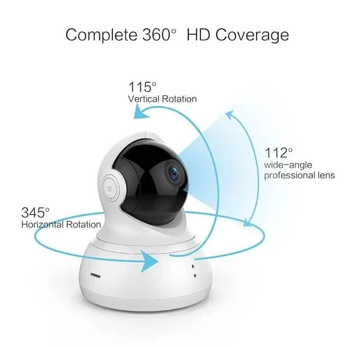 Telecamera Baby Monitor - Visione Notturna a 360° - Audio Bidirezionale